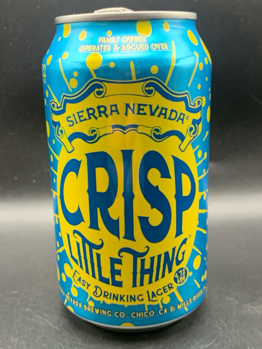 Vintage Beer Can Sierra Nevada Crisp Little Thing Easy Drinking Lager Empty